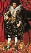 William Larkin Richard Sackville, 3rd Earl of Dorset France oil painting artist